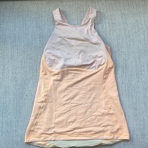 lululemon peach workout tank